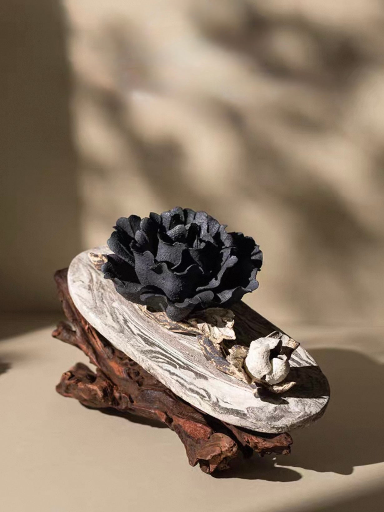 Twin Nocturne Porcelain Flower Aroma Diffuser