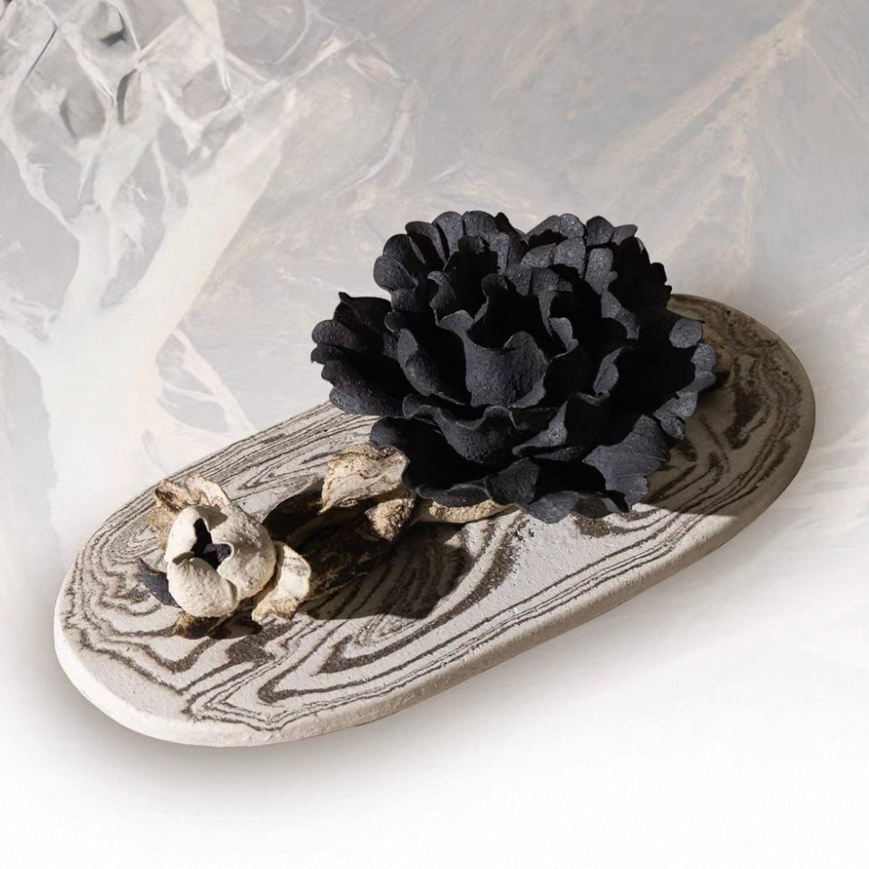 Twin Nocturne Porcelain Flower Aroma Diffuser