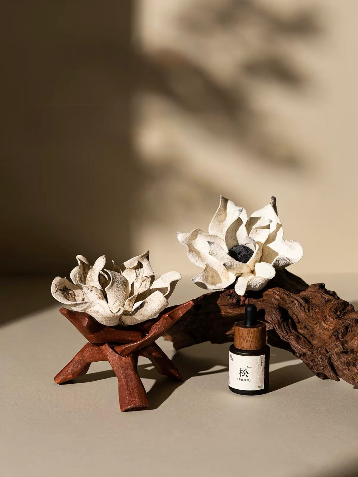 Gardenia Porcelain Flower Aroma Diffuser
