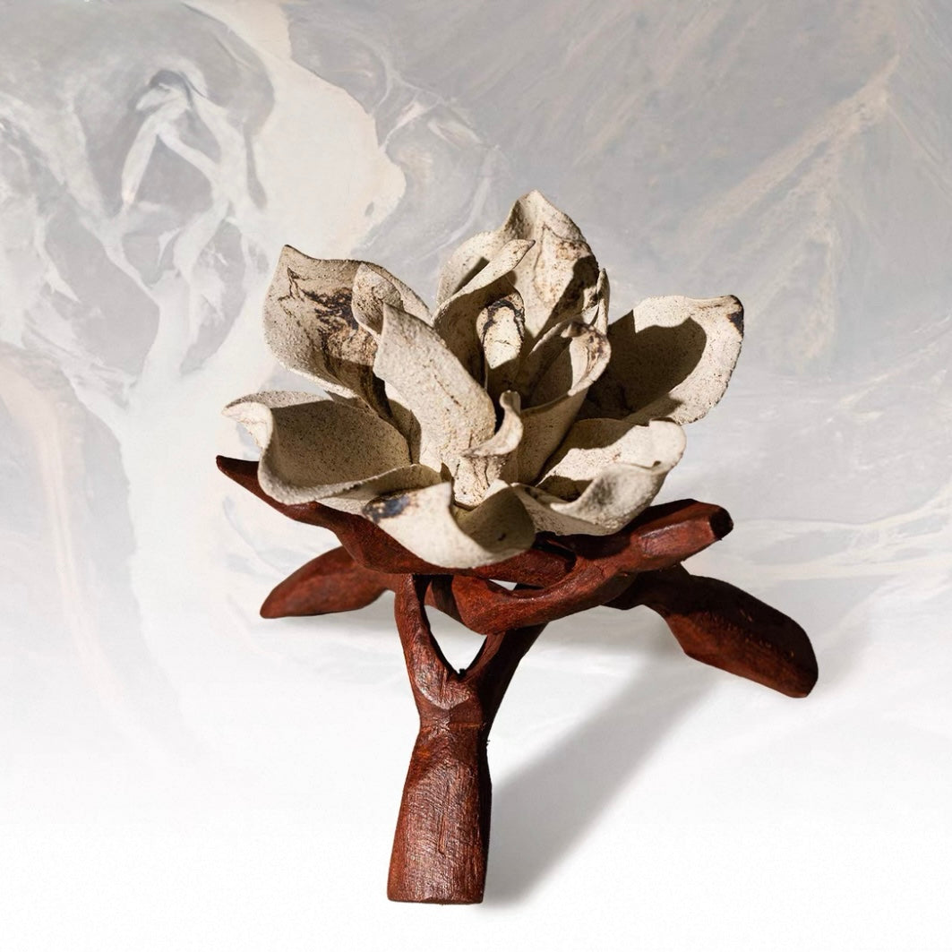 Gardenia Porcelain Flower Aroma Diffuser
