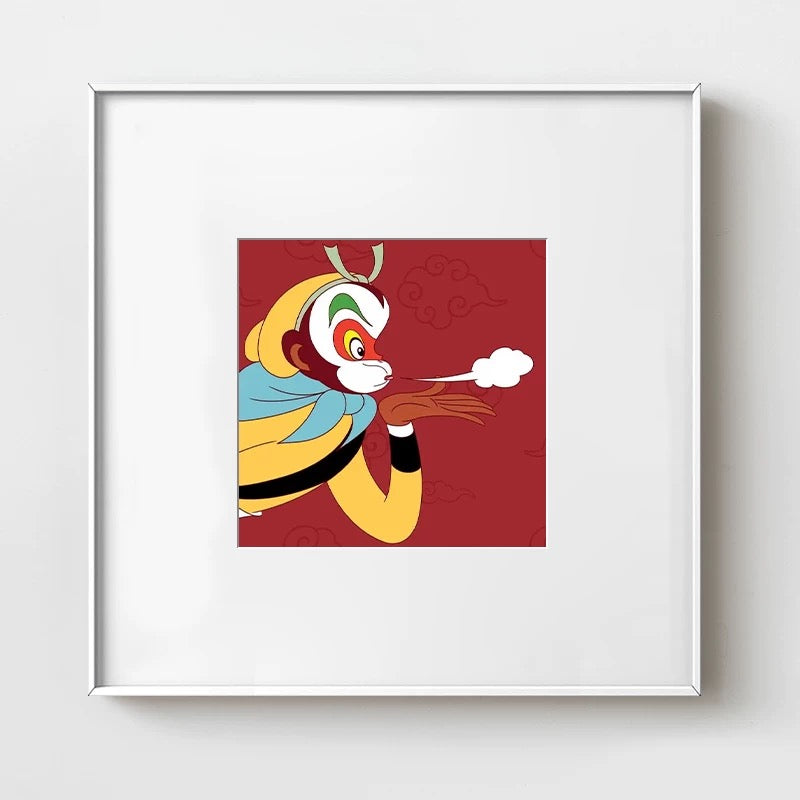 Monkey King — Journey to the West Art Print