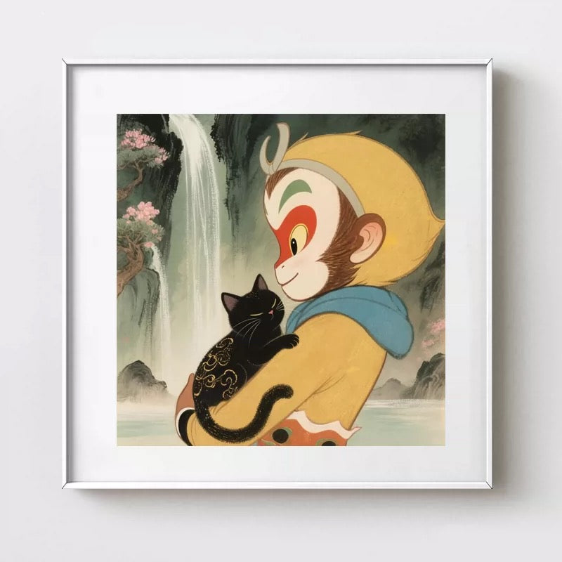Monkey King — Journey to the West Art Print
