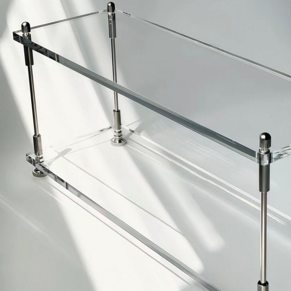 Axis Stainless Steel and Acrylic Display Stand