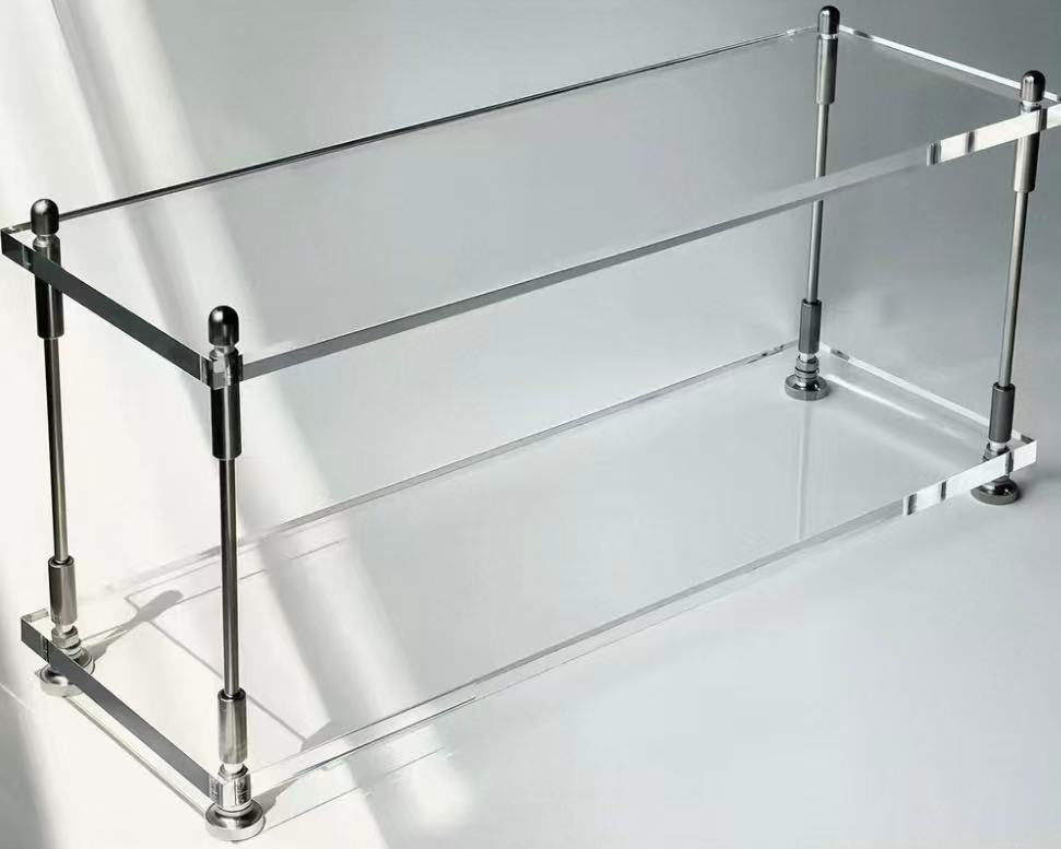 Axis Stainless Steel and Acrylic Display Stand