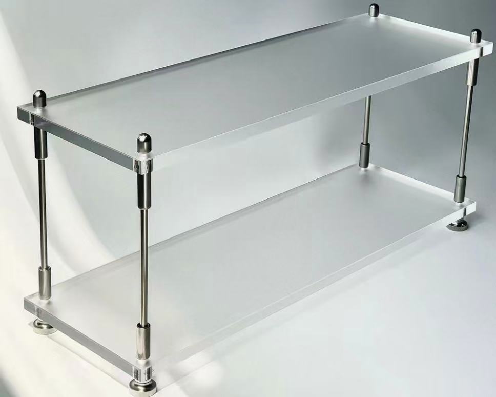 Axis Stainless Steel and Acrylic Display Stand