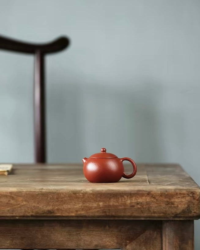 Mengchen Xishi 110ml Fully Handmade Yixing Zhuni Teapot
