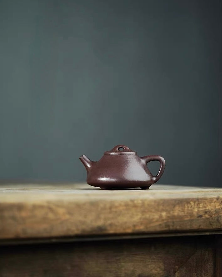Ziye Shipiao 115ml Fully Handmade Yixing Zini Teapot