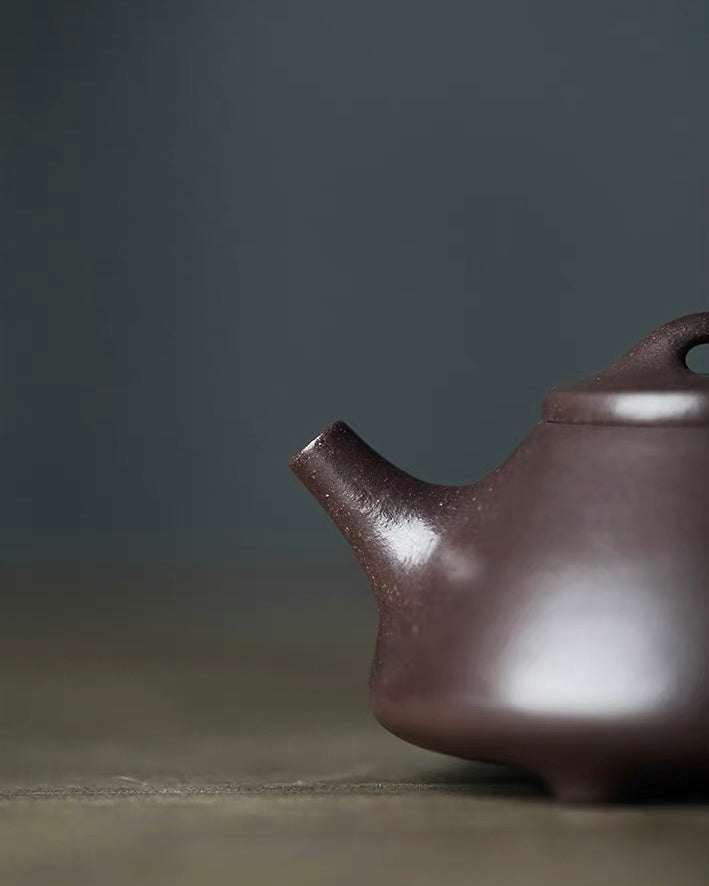Ziye Shipiao 115ml Fully Handmade Yixing Zini Teapot