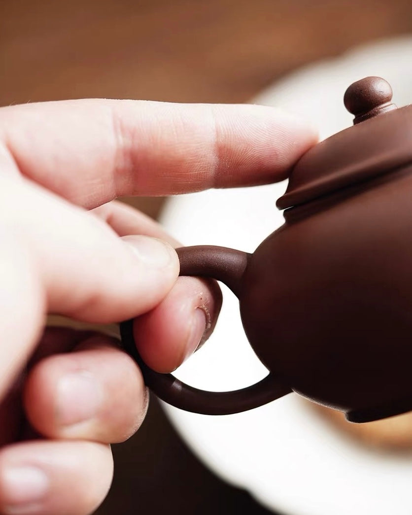 Shuiping 130ml Yixing Zini Teapot