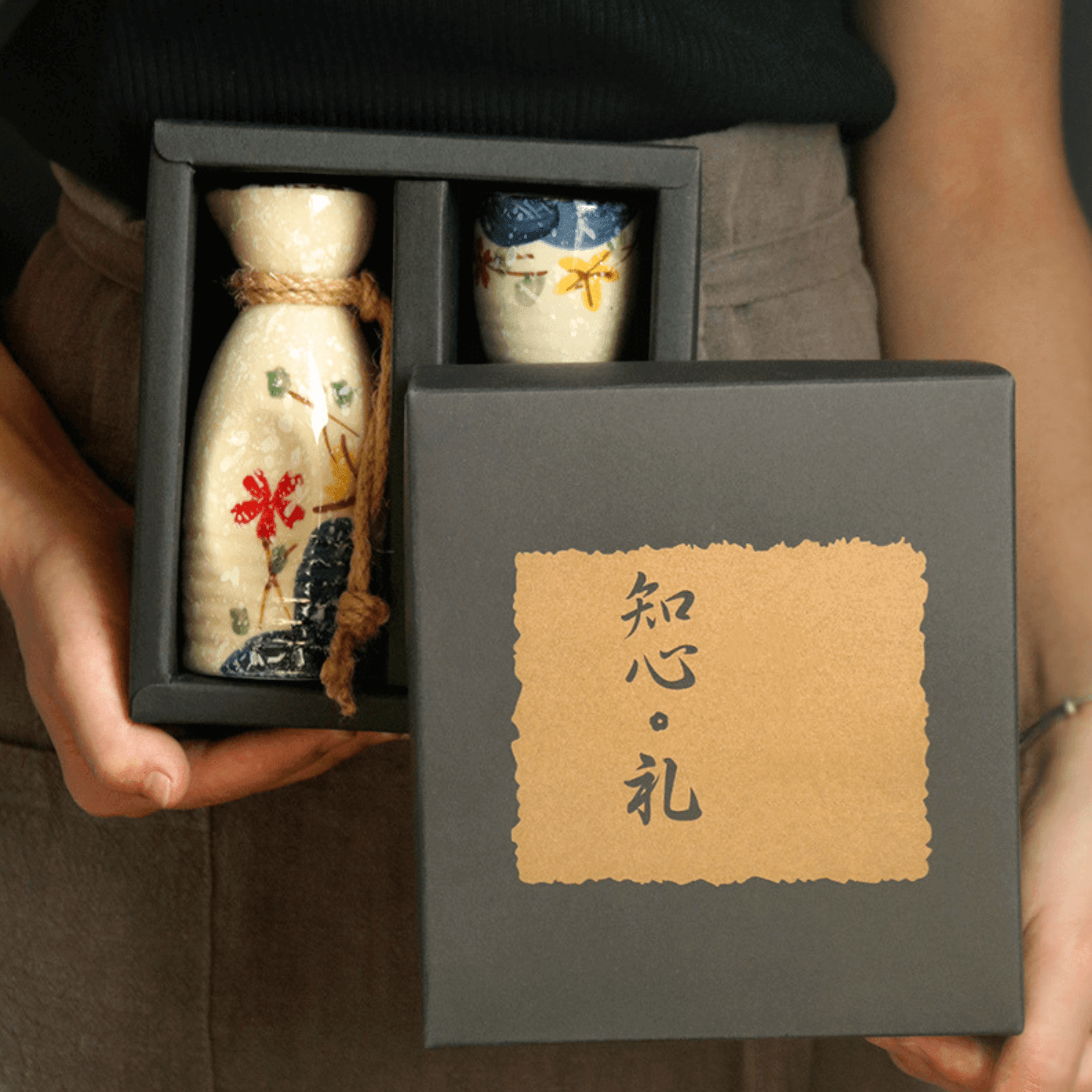 Japanese Sakura Sake Ceramic Flagon Sets – Blossom Your Sake Experience