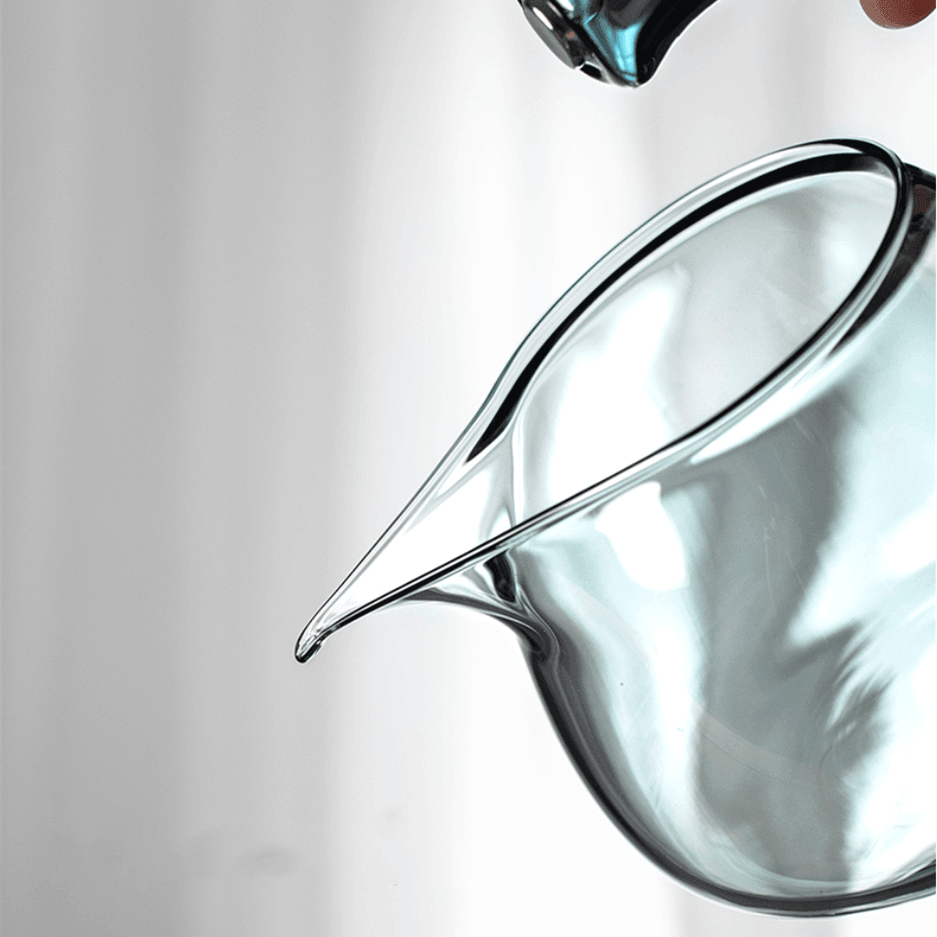Glass Tea Brewing Set with Magnetic Automatic Dispenser