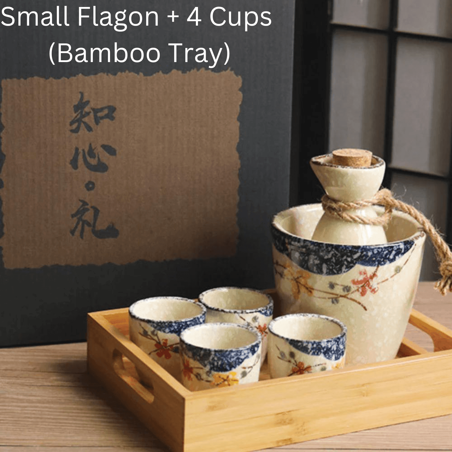 Japanese Sakura Sake Ceramic Flagon Sets – Blossom Your Sake Experience