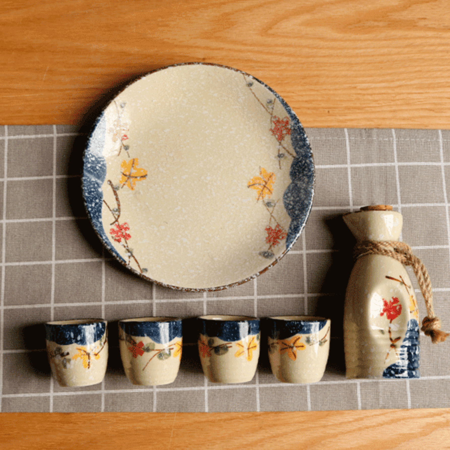 Japanese Sakura Sake Ceramic Flagon Sets – Blossom Your Sake Experience