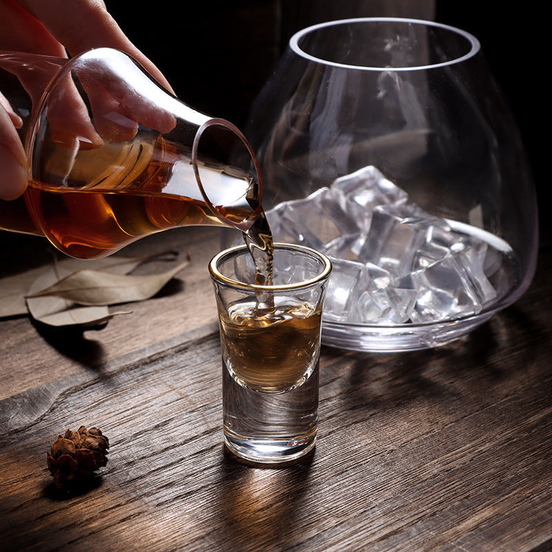 Two-Tier Spirit Glass Decanter - Thumbnail 3