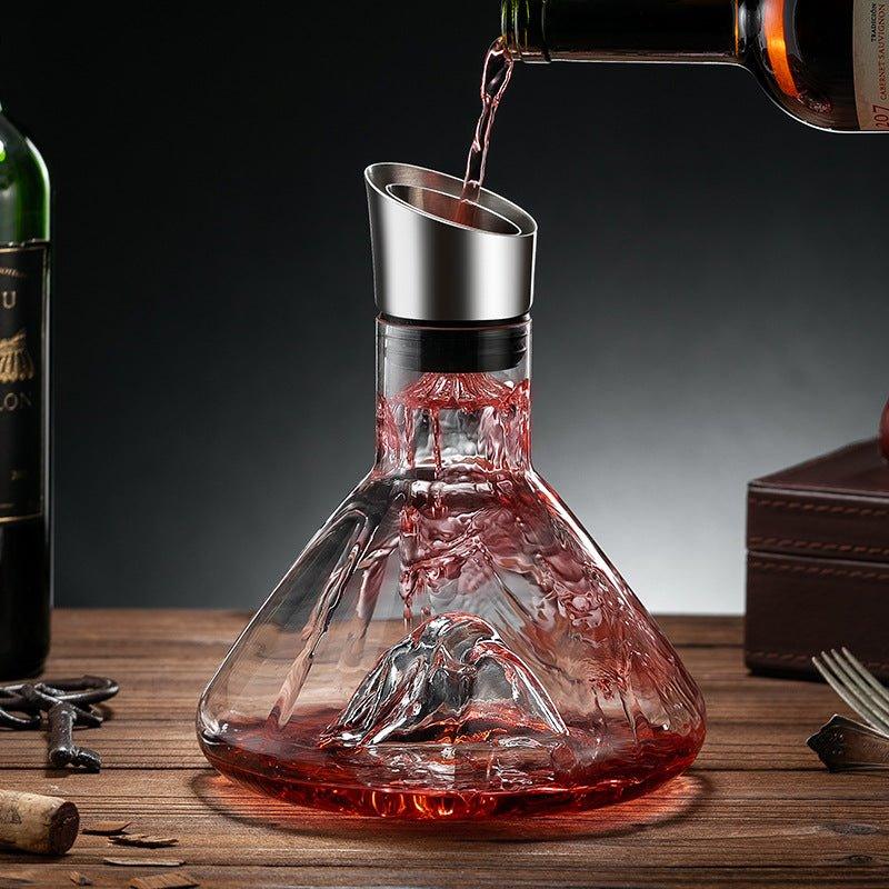 Fuji Cascade Wine Decanter – Where Elegance Meets Aeration