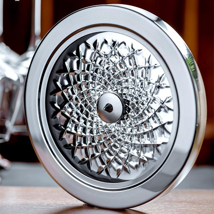Luxury 360° Rotating Crystal Hand-Blown Wine Decanter – Elevate Every Pour