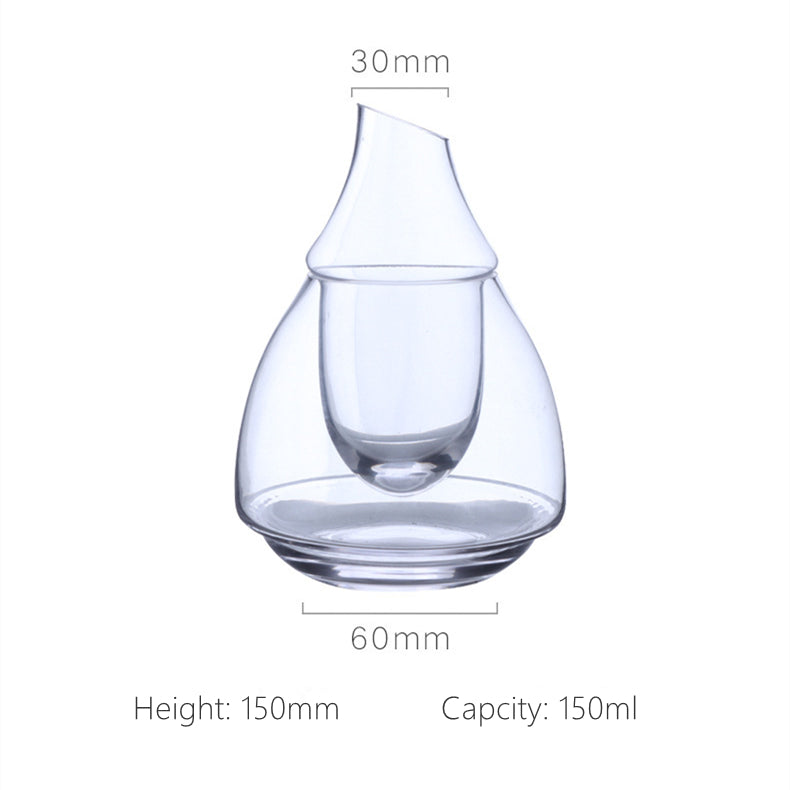 Two-Tier Spirit Glass Decanter - Thumbnail 2