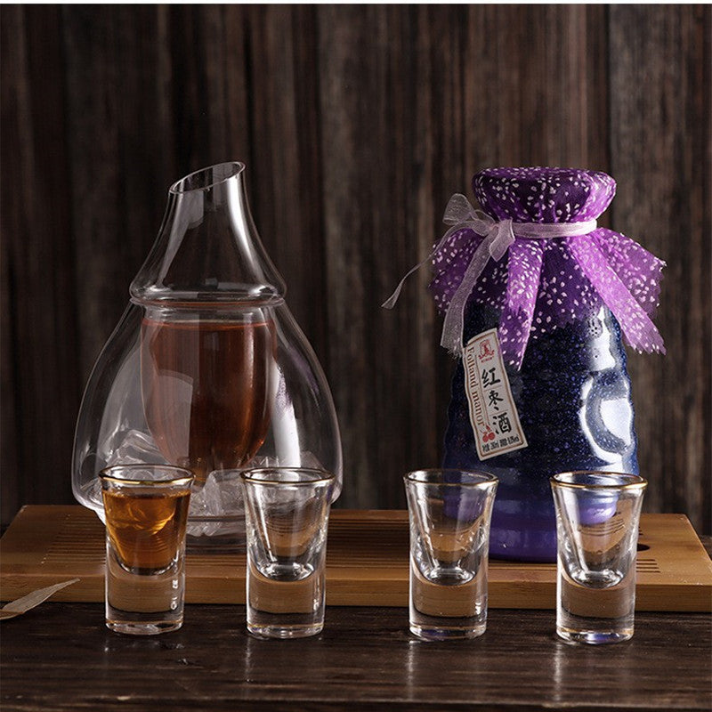 Two-Tier Spirit Glass Decanter - Thumbnail 5