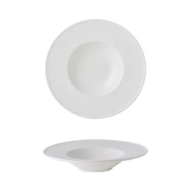 Matte Ceramic Spaghetti Serving Plates – Modern Simplicity for Pasta Lovers