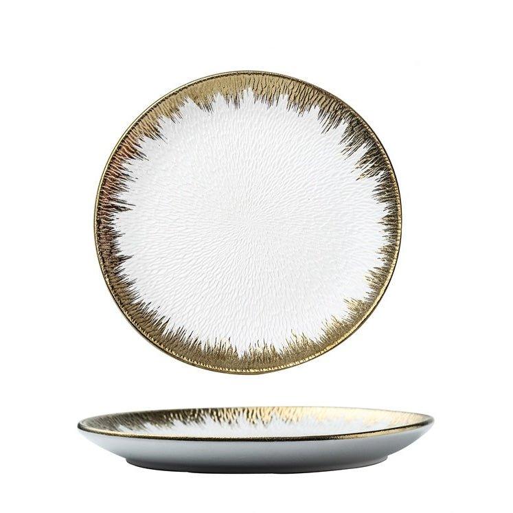 Matte Ceramic Rounded Serving Plates – Modern Simplicity for Effortless Entertaining