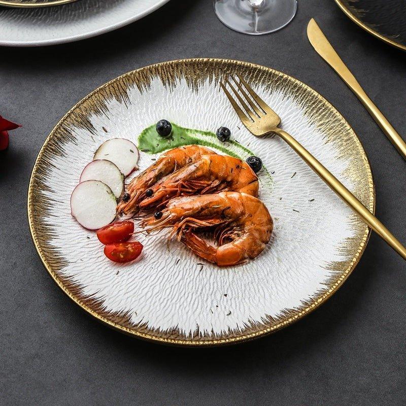 Matte Ceramic Rounded Serving Plates – Modern Simplicity for Effortless Entertaining