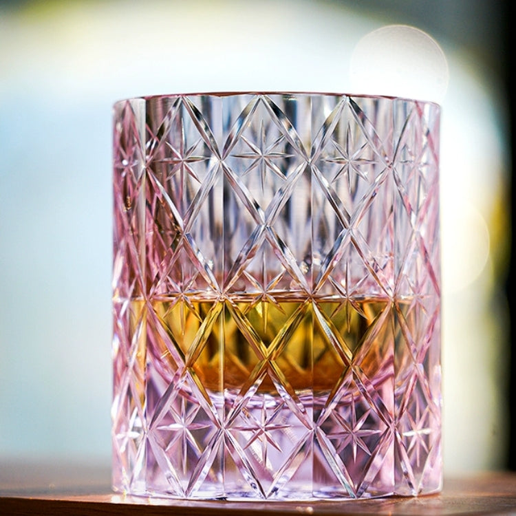 Edo Kiriko Handcrafted Celestial Whisky Glass – A Cosmos Reflected in Crystal
