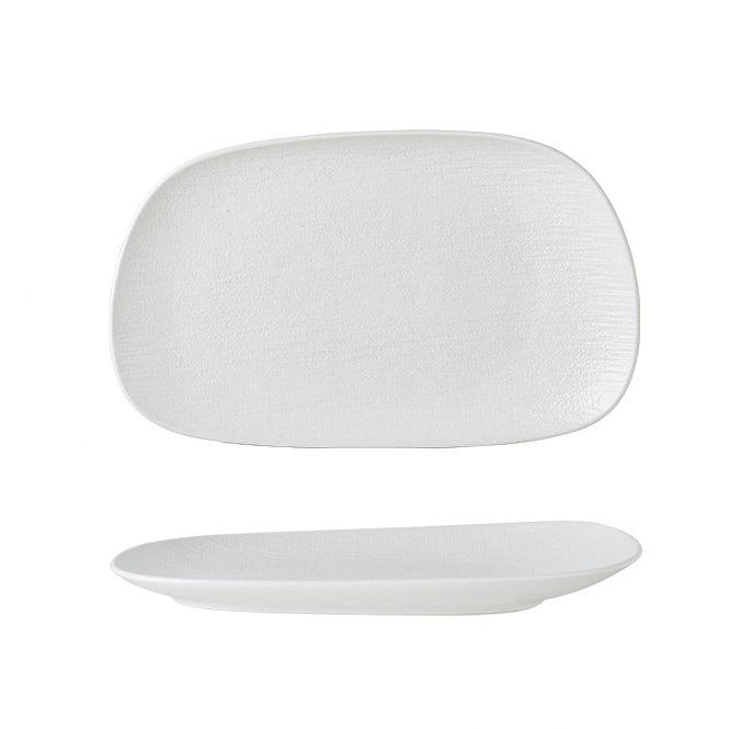 Matte Ceramic Rectangular Serving Plates – Modern Simplicity for Stylish Presentations