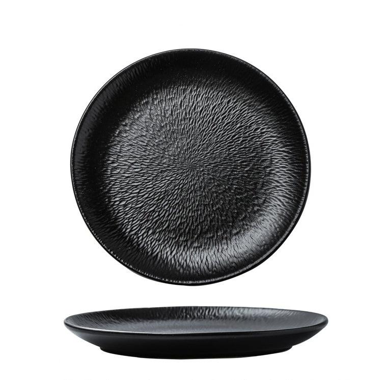 Matte Ceramic Rounded Serving Plates – Modern Simplicity for Effortless Entertaining