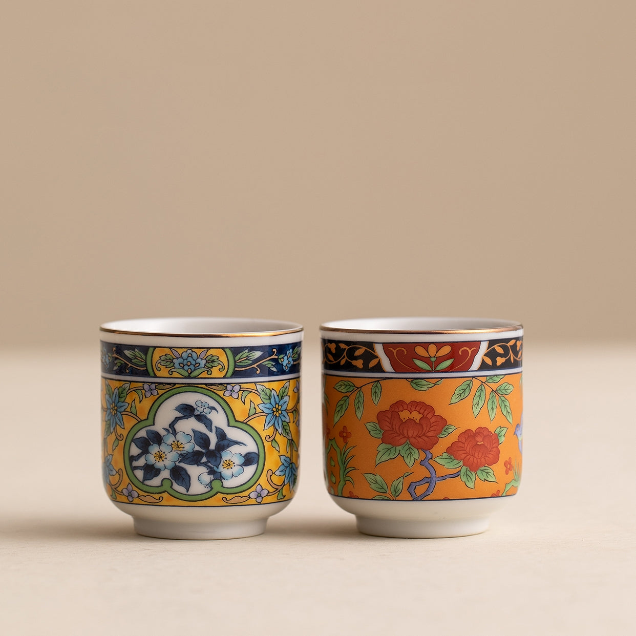 Japanese Mino-yaki Sake Set