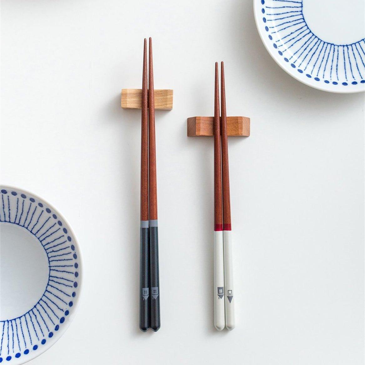 Handcrafted "Happy Life" Chopsticks Set – A Touch of Joy for Every Meal