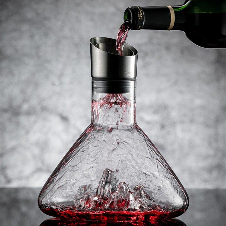 Fuji Cascade Wine Decanter – Where Elegance Meets Aeration