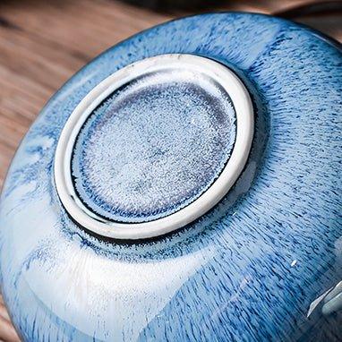 Japanese Gloss Glazed Ceramic Bowls – Radiant Elegance for Every Meal