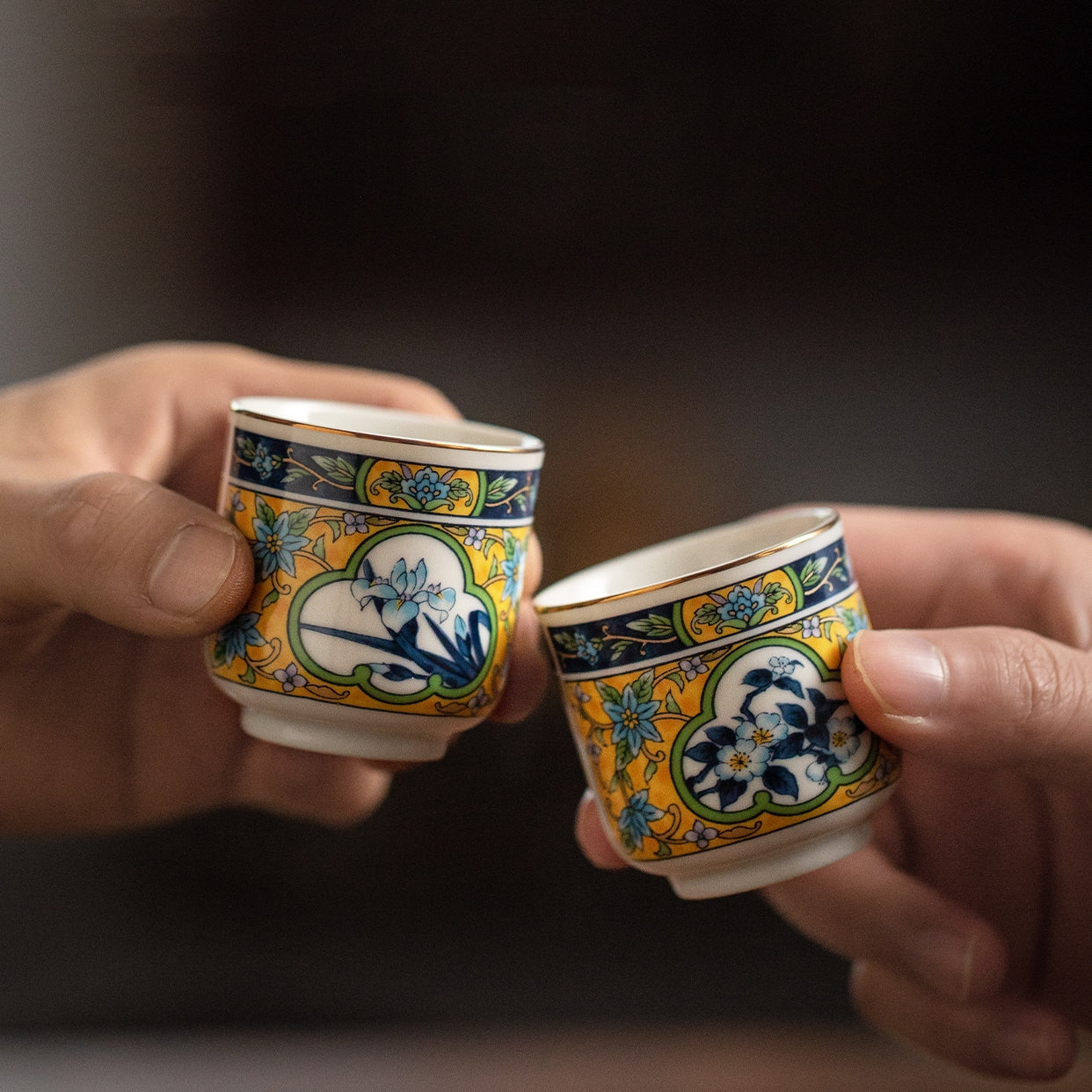 Japanese Mino-yaki Sake Set