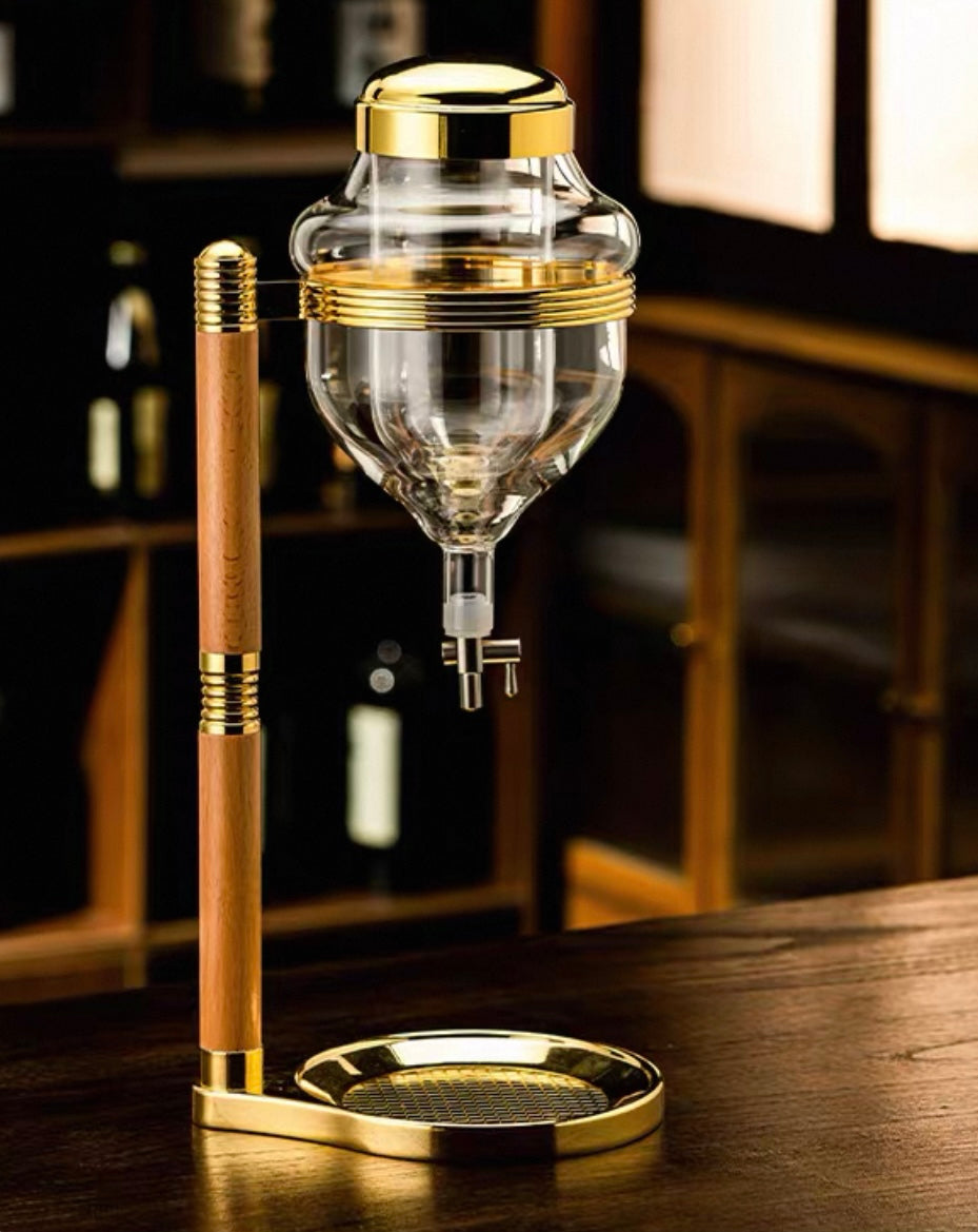 Elegant Glass Wine Dispenser Set