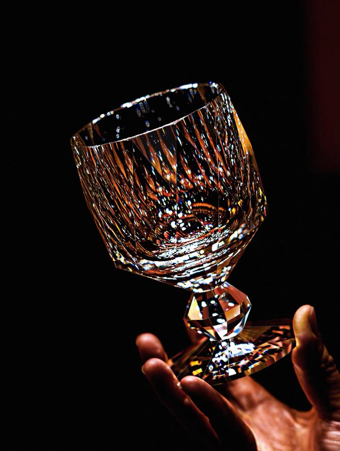 Kaleidoscope K9 Crystal Stemware - Thumbnail 2