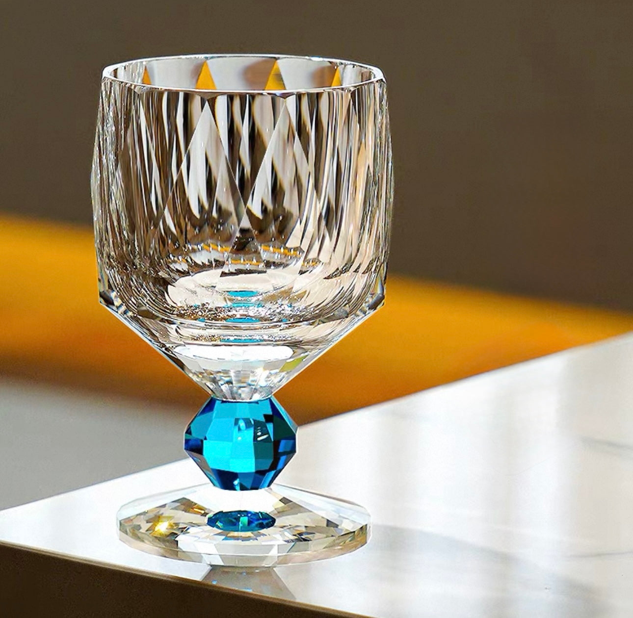 Kaleidoscope K9 Crystal Stemware - High-Value Gift Glasses