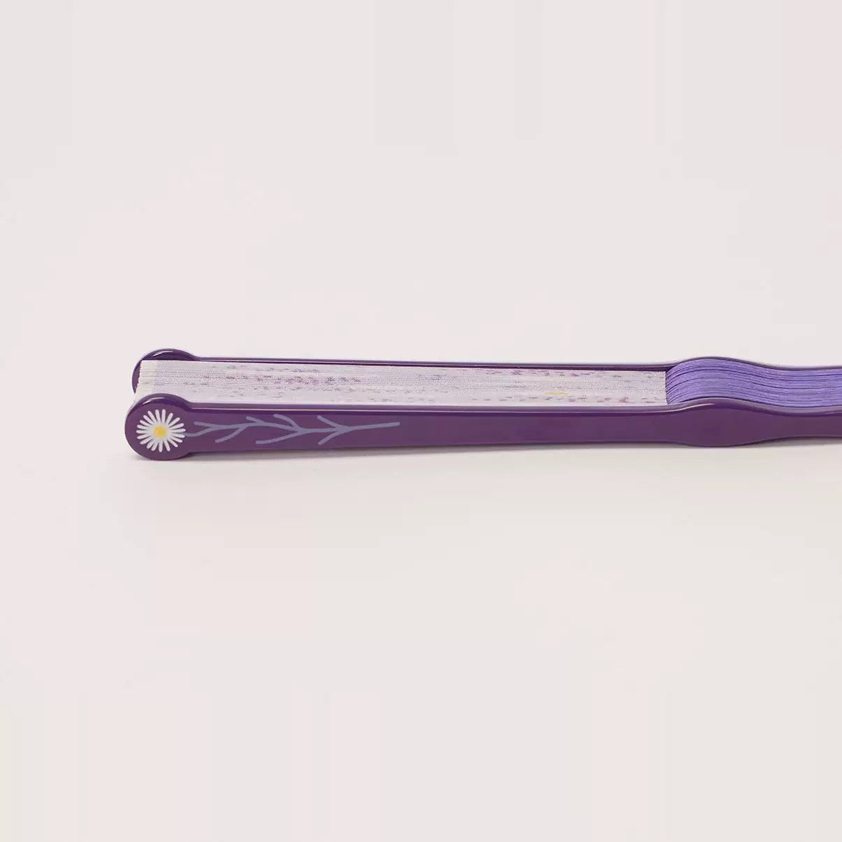 Chamomile Silk & Bamboo Folding Fan | Bespoke Floral Collection