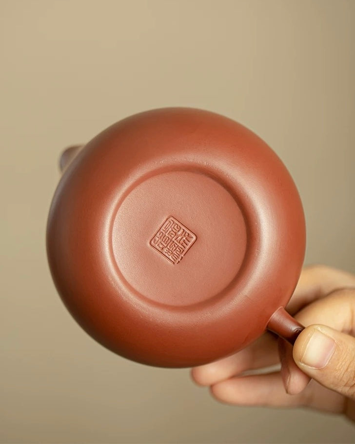 Minimalist Luxury Purple Clay Tea Set | Compact Trio for Home & Office