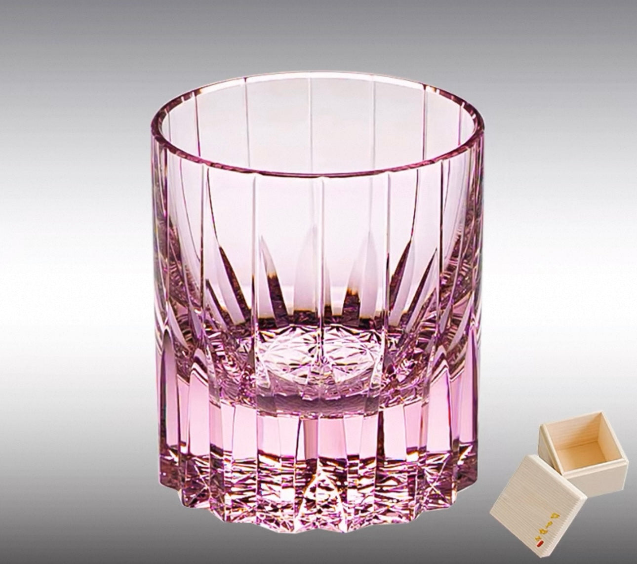 Edo Kiriko Multi-Color Edition "Dazzling" Whisky Glass - Handcrafted Japanese Artistry